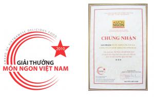 Thành tích nước khoáng Vĩnh Hảo