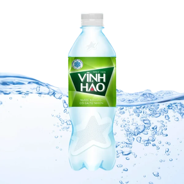 Nước khoáng có ga Vĩnh Hảo 500ml thùng 24 chai