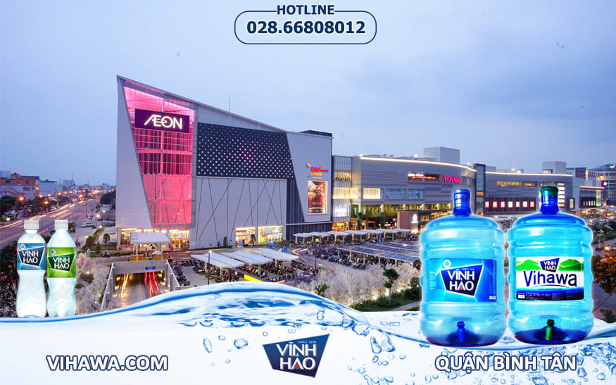 Đại lý Nước khoáng Vĩnh Hảo Bình Tân