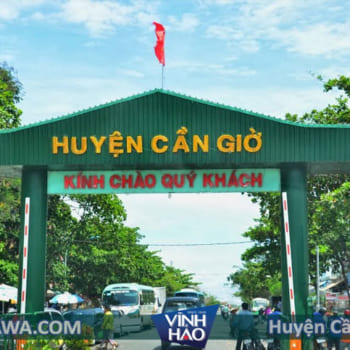 Nước khoáng Vĩnh Hảo Cần Giờ